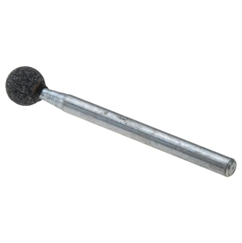 Mounted Point: 1/4" Thick, 1/8" Shank Dia, B125, Medium