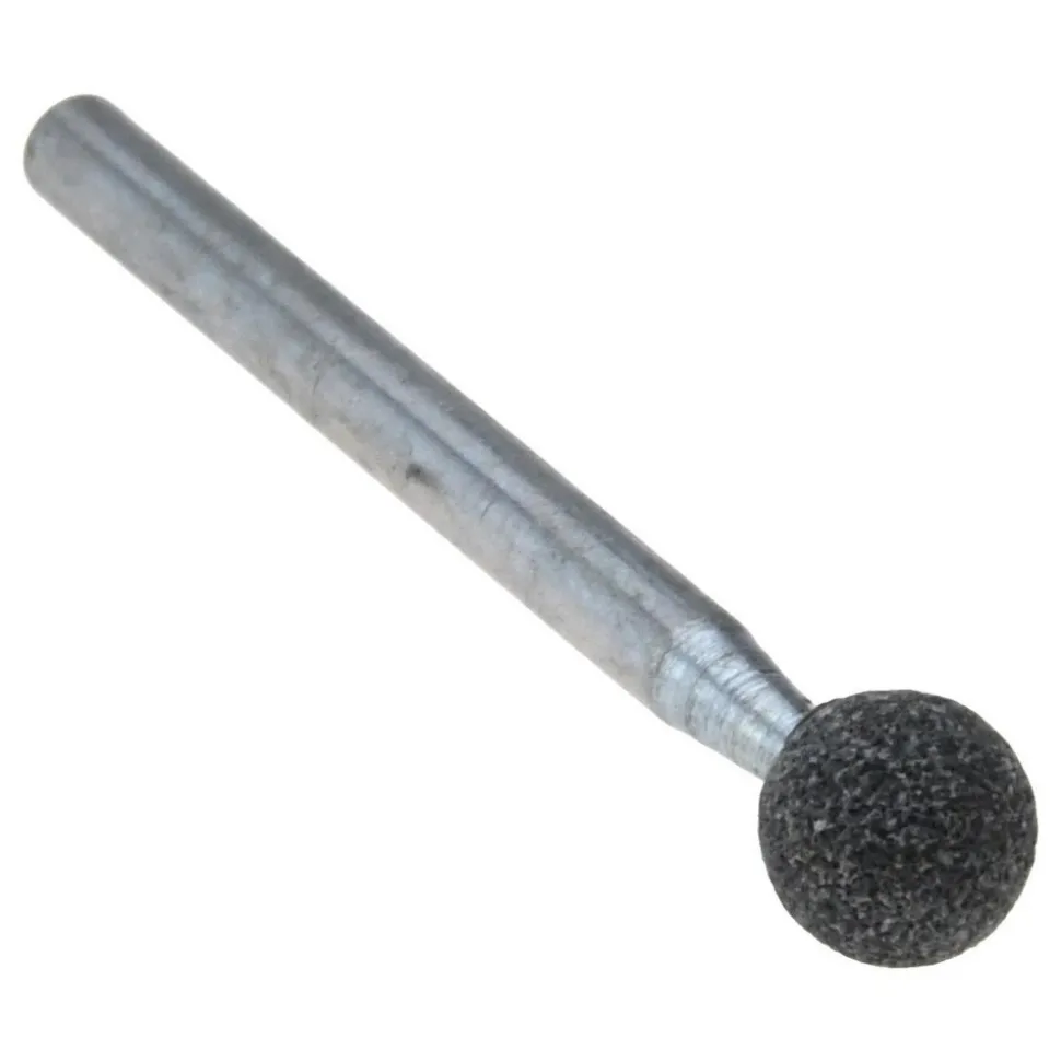 Mounted Point: 1/4" Thick, 1/8" Shank Dia, B125, Medium