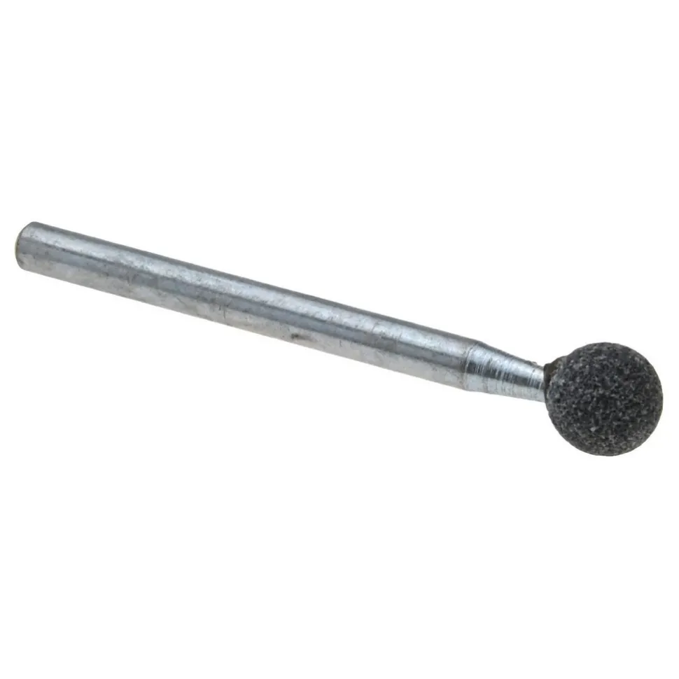 Mounted Point: 1/4" Thick, 1/8" Shank Dia, B125, Medium