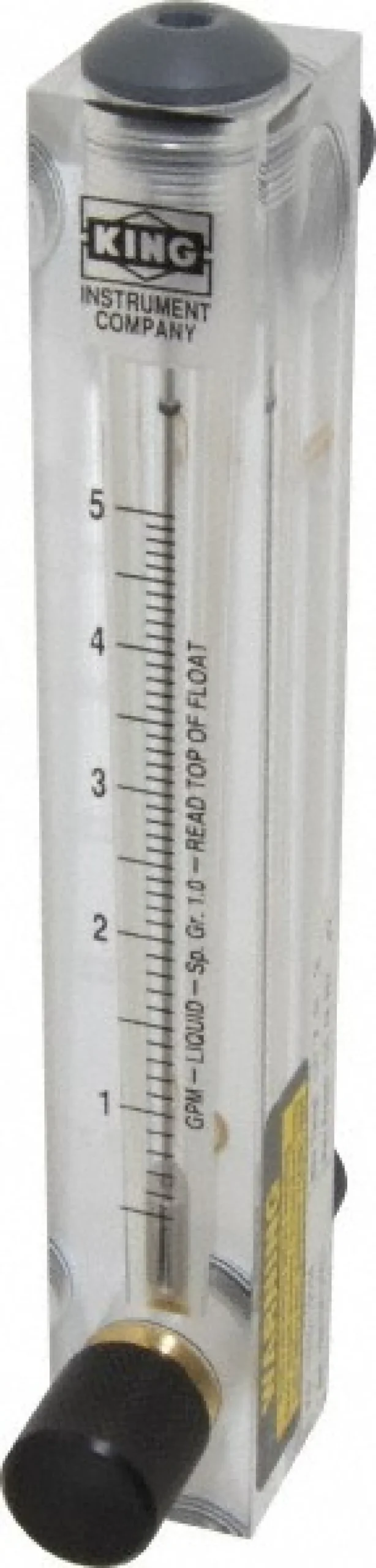 1/2" M Port Block Style Panel Mount Flowmeter