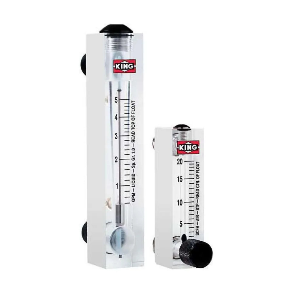 1/2" M Port Block Style Panel Mount Flowmeter