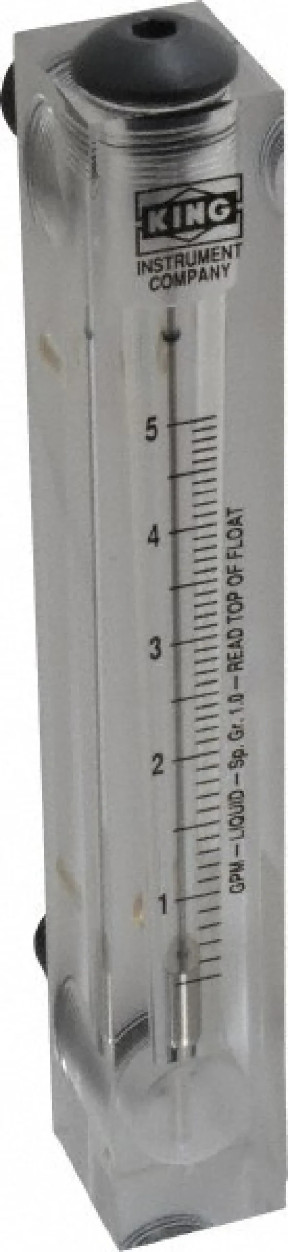 1/2" M Port Block Style Panel Mount Flowmeter