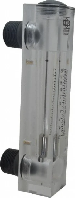1" M Port Block Style Panel Mount Flowmeter