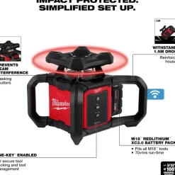 M18™ Red Exterior Rotary Laser Level Kit with Receiver