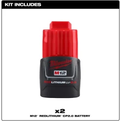M12™ REDLITHIUM™ CP2.0 Battery, 2-Pack