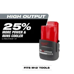 M12™ REDLITHIUM™ HIGH OUTPUT™ CP2.5 Battery Pack