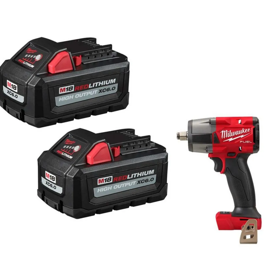 M18™ REDLITHIUM™ HIGH OUTPUT™ XC6.0 Battery Pack, 2-Pack