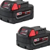 M18™ REDLITHIUM™ XC5.0 Extended Capacity Battery, 2-Pack