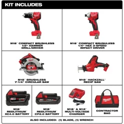 M18™ 4-Tool Combo Kit