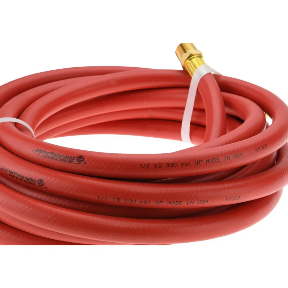 Multipurpose Air Hose: 1/2" ID, 3/4" OD, 25'