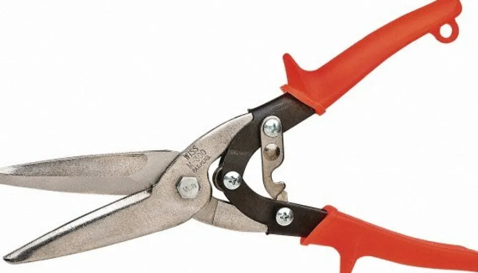 Multi-Purpose Snips: 10-1/2" OAL, 3" LOC