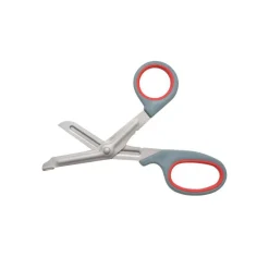 Multi-Purpose Snips: 7" OAL, 1-3/4" LOC, Titanium Blades
