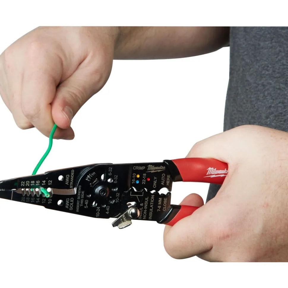 Multi-Purpose Wire Stripper with Crimper