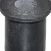 M6x1.00, 0.63" Dia x 0.051" Thick Flange, Rubber Insulated Rivet Nut