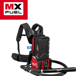 MX FUEL™ Backpack High Cycle Concrete Vibrator Kit w/ 7' Whip / 1.75" Head