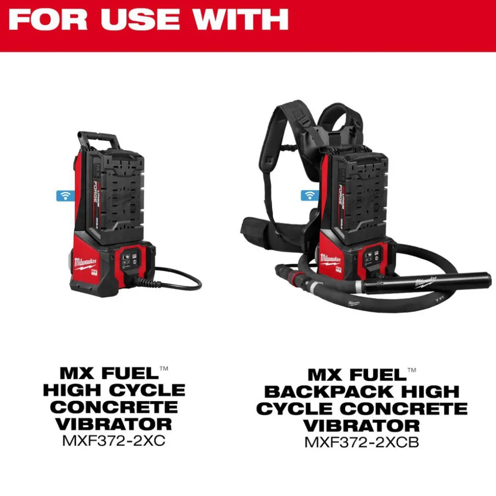 MX FUEL™ High Cycle Concrete Vibrator Whip