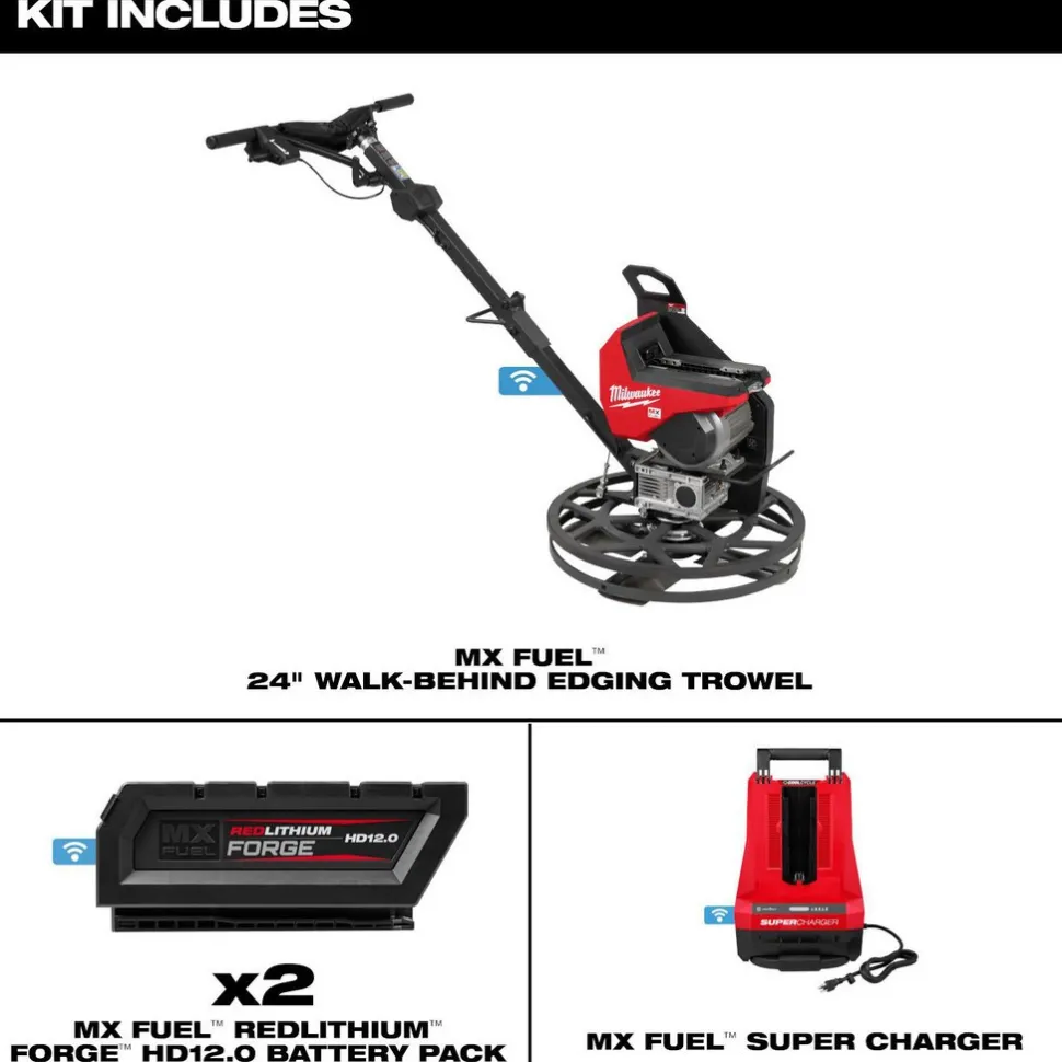 MX FUEL™ 24" Walk-Behind Edging Trowel Kit