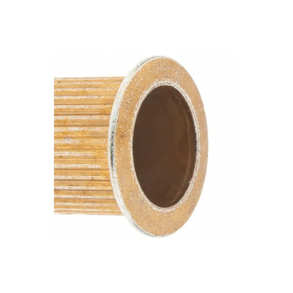 M6x1.00, 9.91mm Insert Dia, 14.73mm OAL, Knurled Body Open End Threaded Insert