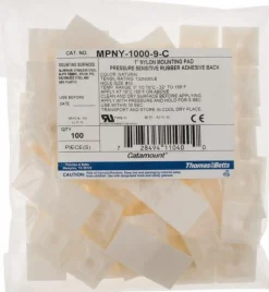 Natural (Color), Nylon, Four Way Cable Tie Mounting Base