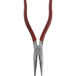 Needle Nose Plier: 2-5/8" Jaw Length, Side Cutter