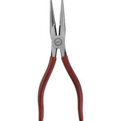 Needle Nose Plier: 2-5/8" Jaw Length, Side Cutter