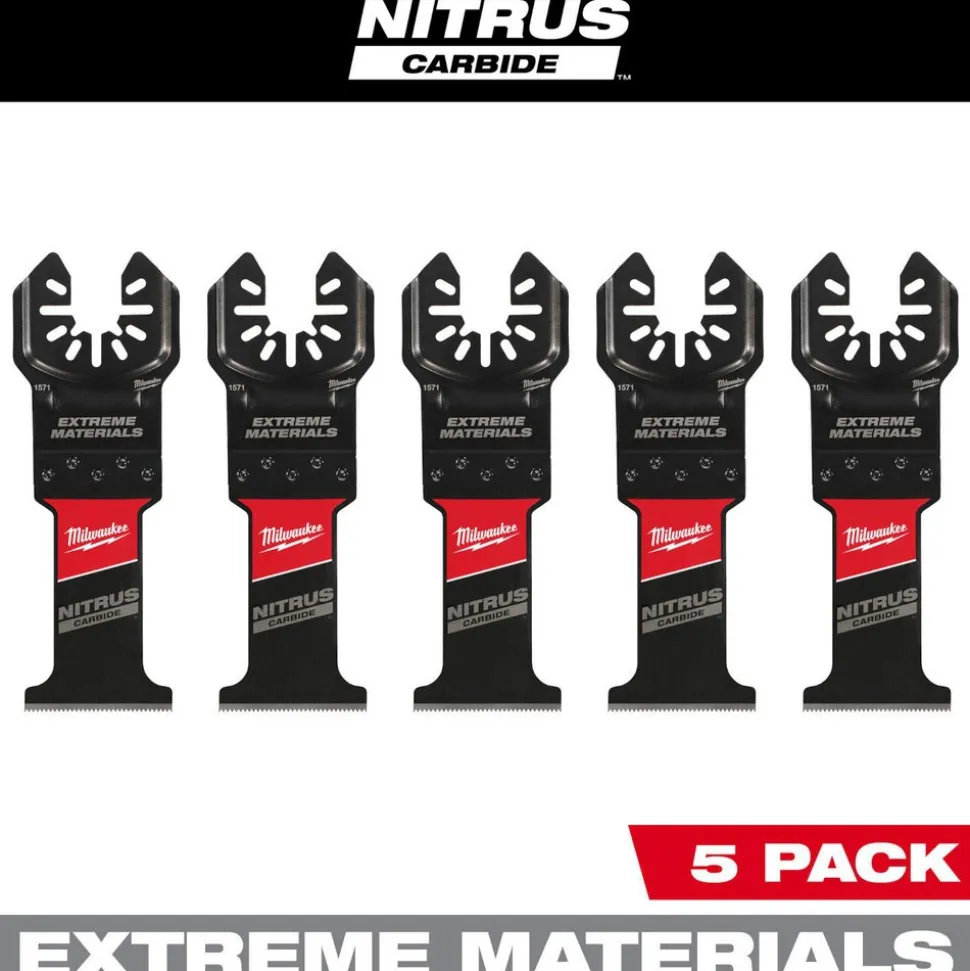 1-3/8" NITRUS™ Carbide Extreme Materials Universal Fit Oscillating Multi-Tool Blade, 3-Pack