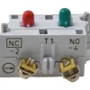NO/NC, 0.5 Amp, Electrical Switch Contact Block
