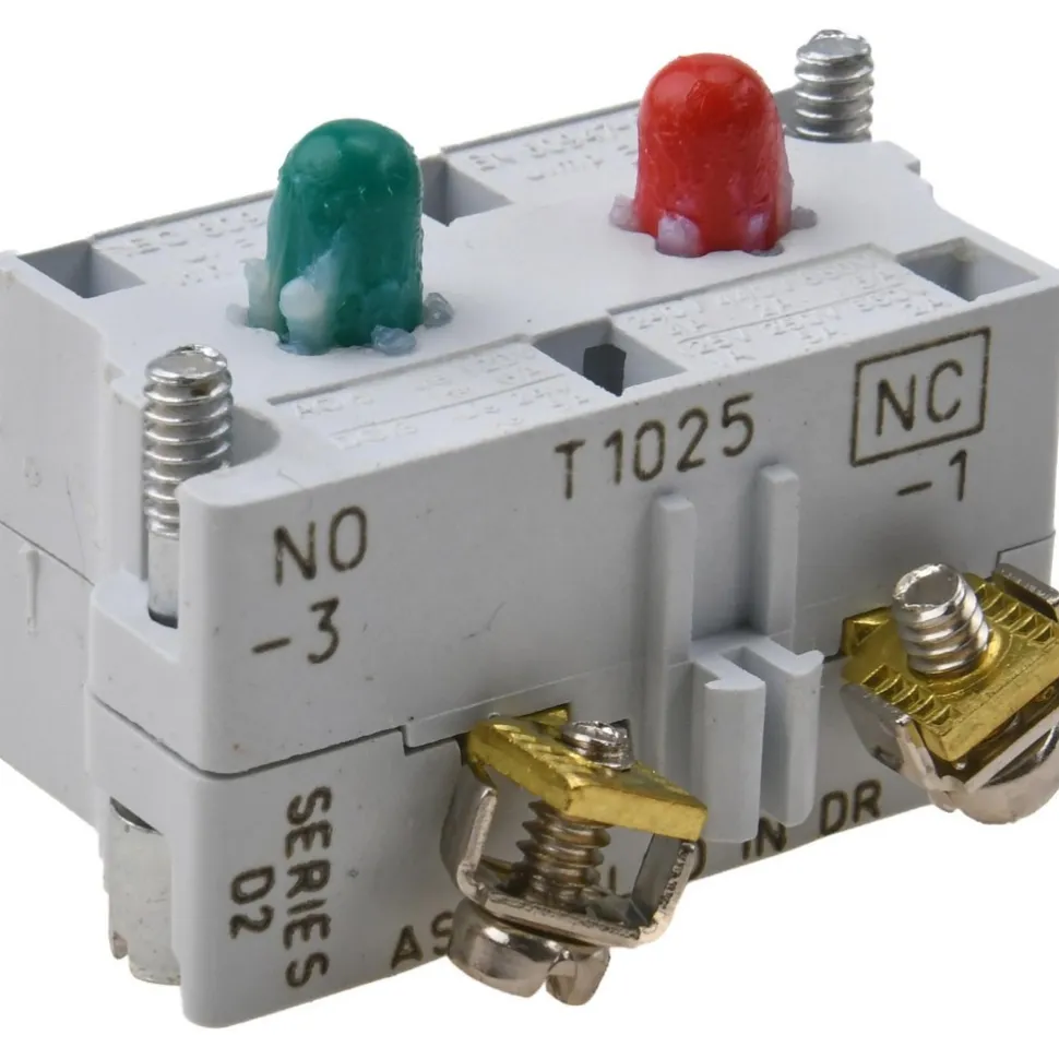 NO/NC, 0.5 Amp, Electrical Switch Contact Block