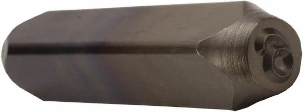Number 6 Machine Made Individual Steel Stamp