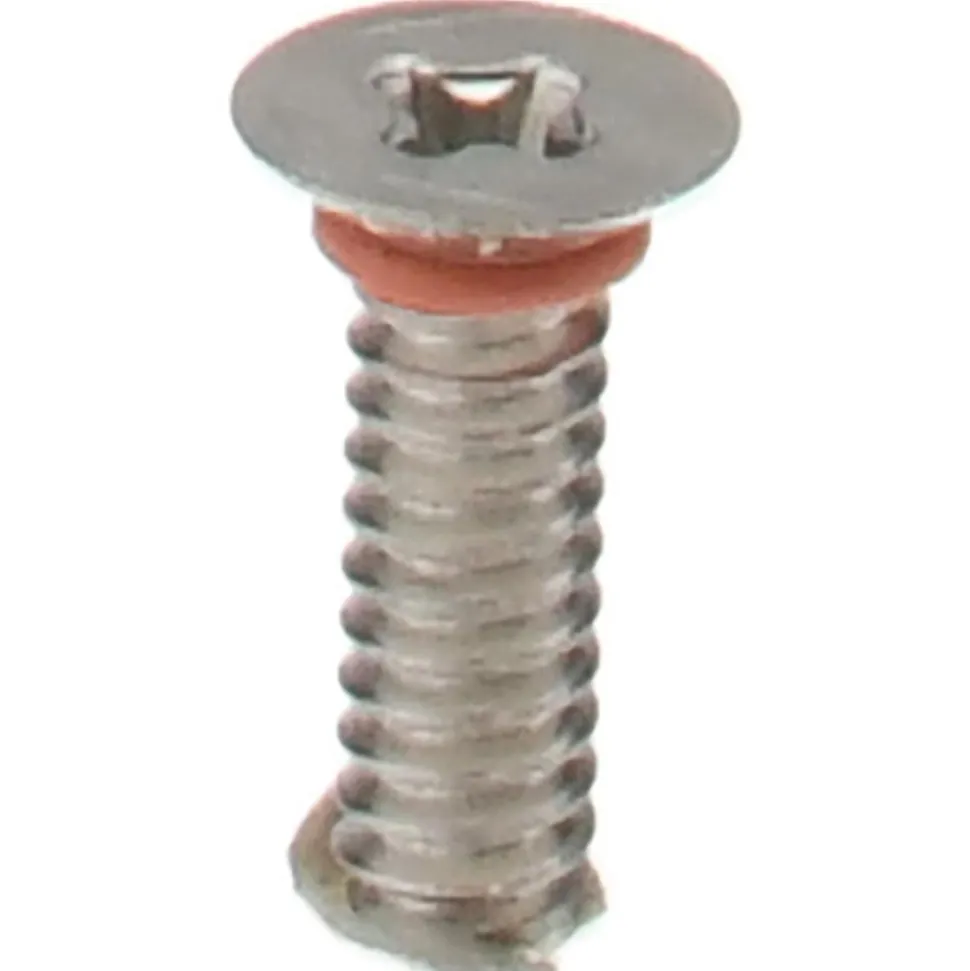 #4-40, 3/8" OAL, Flat Head, #1 Phillips Self Sealing Machine Screw