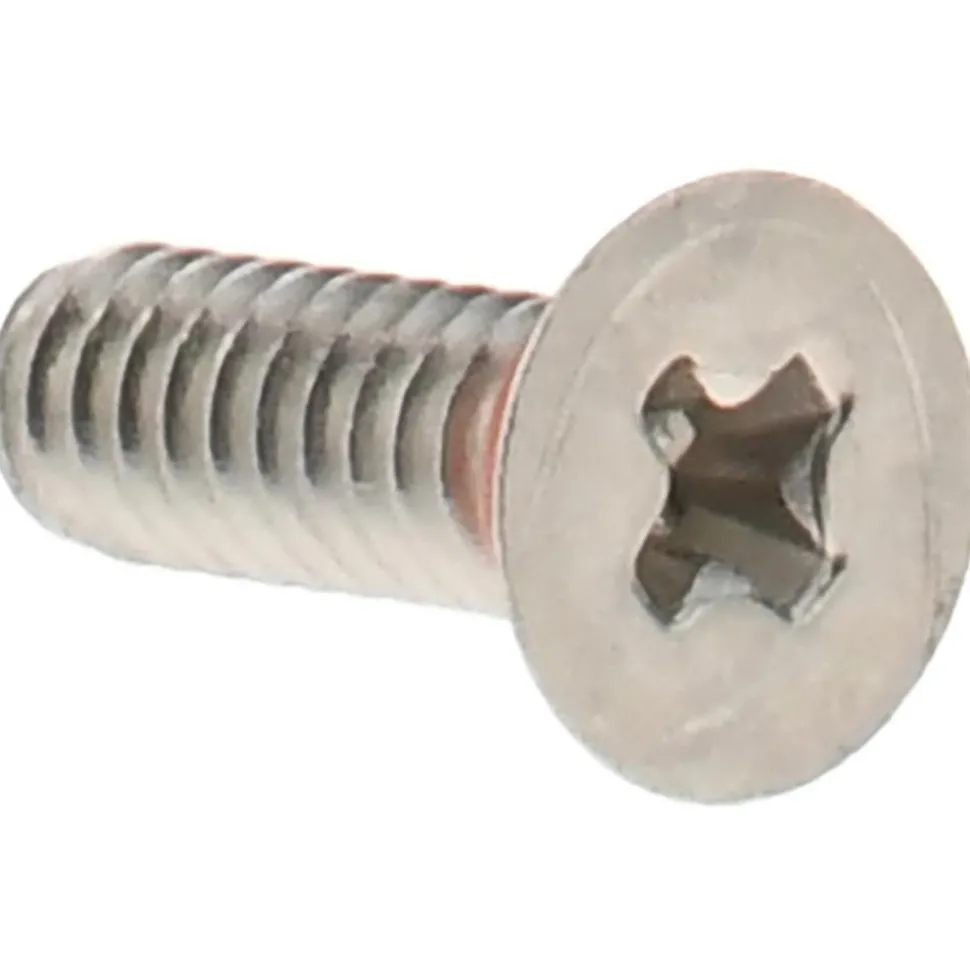 #4-40, 3/8" OAL, Flat Head, #1 Phillips Self Sealing Machine Screw