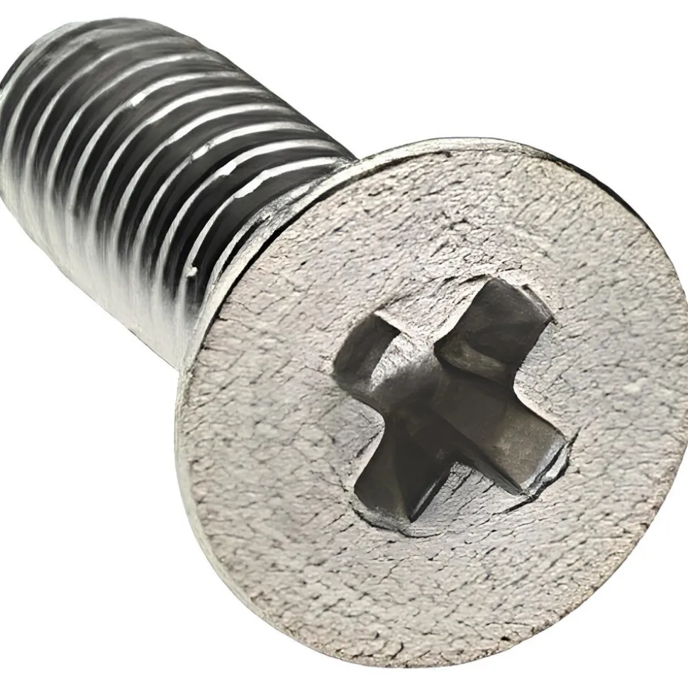 #6-32, 1/2" OAL, Flat Head, #1 Phillips Self Sealing Machine Screw