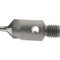 1-1/8" OAL, 3/8" Head Dia, 3 Flute, 100° Incl Angle, Integral Pilot, Adjustable Stop Countersink