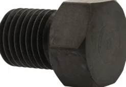 11/16" OAL, 1/4" Head Height, Low Carbon Steel, Threaded Rest Button