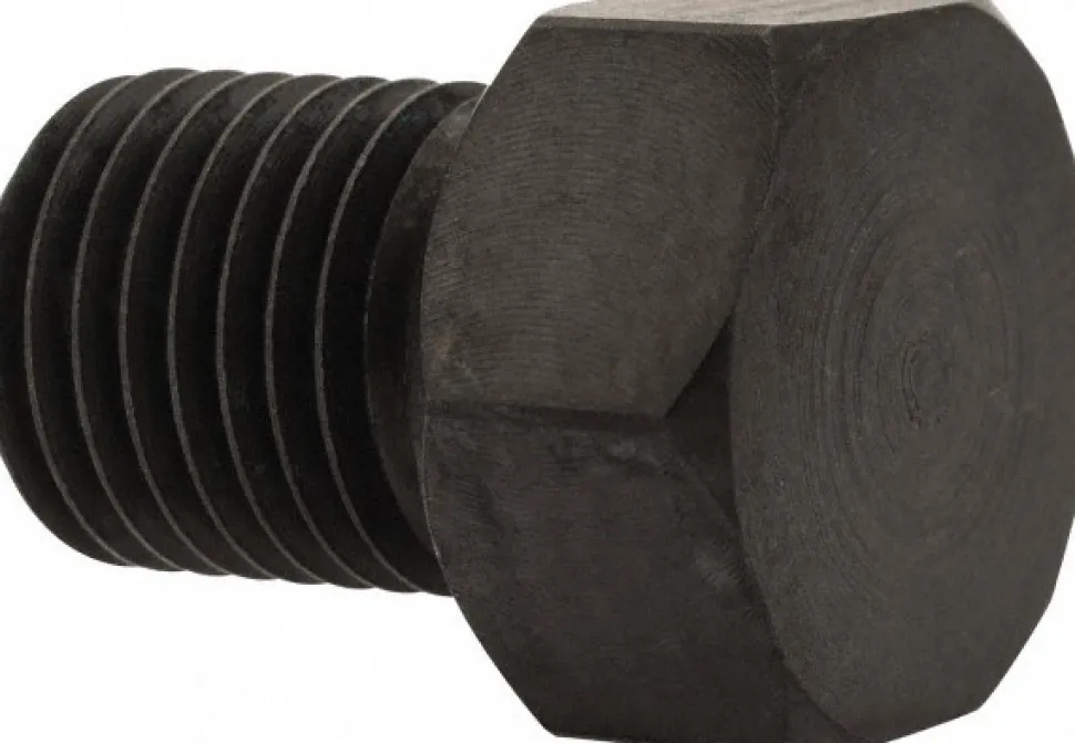 11/16" OAL, 1/4" Head Height, Low Carbon Steel, Threaded Rest Button