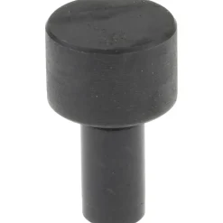 15/32" OAL, 1/4" Head Height, 3/8" OD, Low Carbon Steel, Ground, Press Fit Rest Button