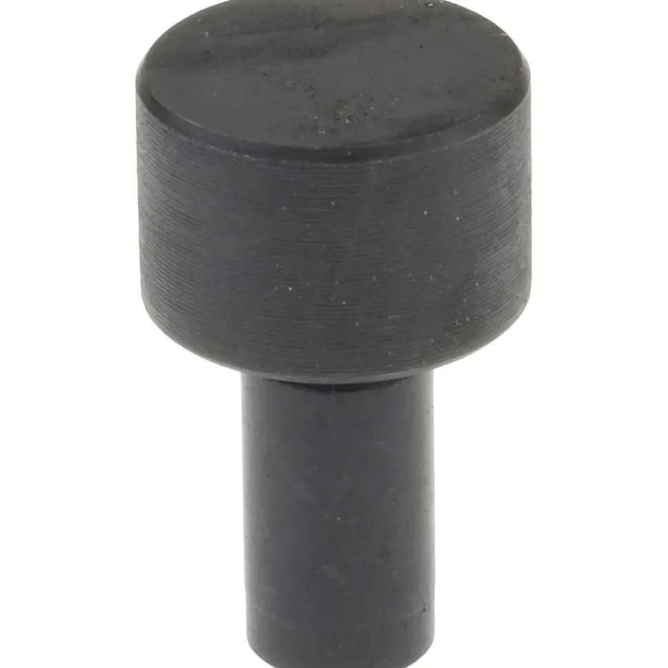 15/32" OAL, 1/4" Head Height, 3/8" OD, Low Carbon Steel, Ground, Press Fit Rest Button