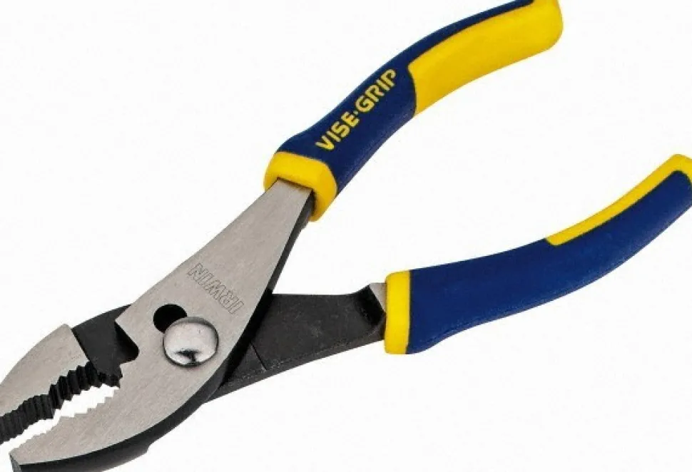 6" OAL, 1-1/8" Jaw Length, 1-5/32" Jaw Width, Slip Joint Pliers