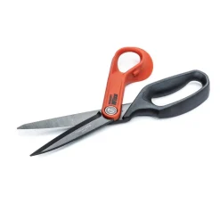 Offset Professional Shears: 10" OAL, 3-3/4" LOC, Titanium Blades