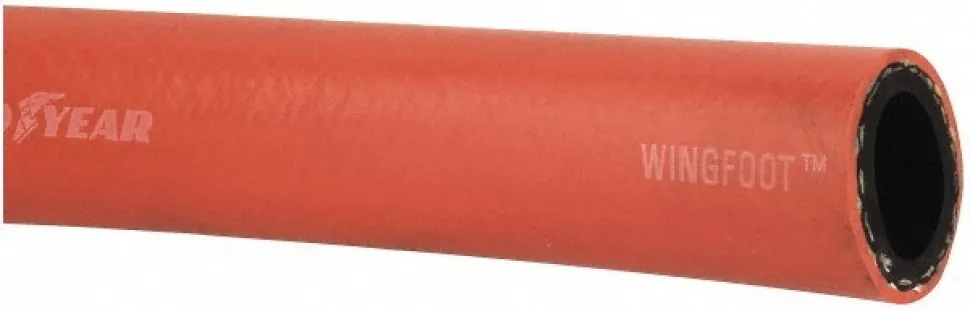 Oil Resistant Air Hose: 3/4" ID, Priced as 1' Increments, 25' Minimum Cut Length, 500' Total Coil Length