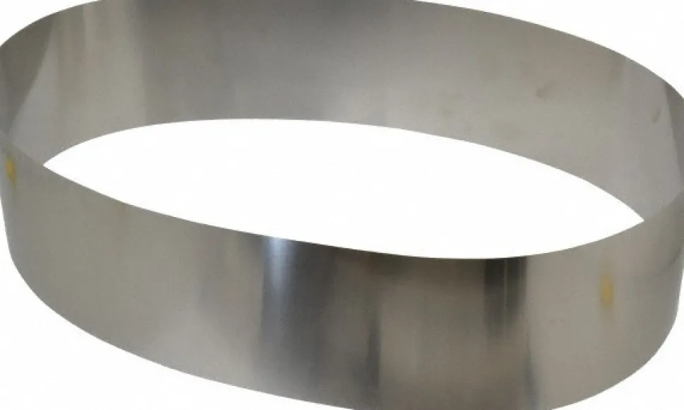 Oil Skimmer Belt: 4" Wide, 18" Max Reach