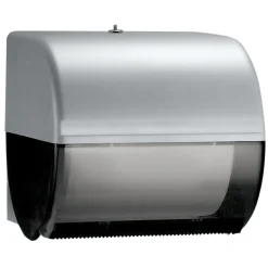 Omni Roll Hard Roll Towel Dispenser, Black, for 1.5