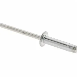 Open End Blind Rivet: Dome Head, Aluminum Body, Aluminum Mandrel