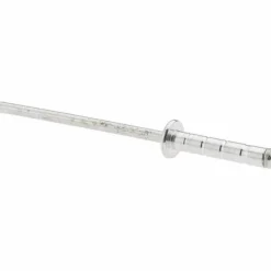 Open End Blind Rivet: Dome Head, Aluminum Body, Steel Mandrel
