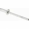 Open End Blind Rivet: Size 44, Dome Head, Aluminum Body, Aluminum Mandrel