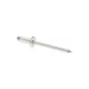 Open End Blind Rivet: Size 54, Dome Head, Aluminum Body, Aluminum Mandrel