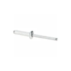 Open End Blind Rivet: Size 610, Dome Head, Aluminum Body, Aluminum Mandrel