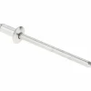 Open End Blind Rivet: Size 4-2, Dome Head, Aluminum Body, Aluminum Mandrel