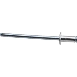 Open End Blind Rivet: Size 42, Dome Head, Aluminum Body, Steel Mandrel