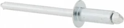 Open End Blind Rivet: Size 54, Dome Head, Steel Body, Steel Mandrel